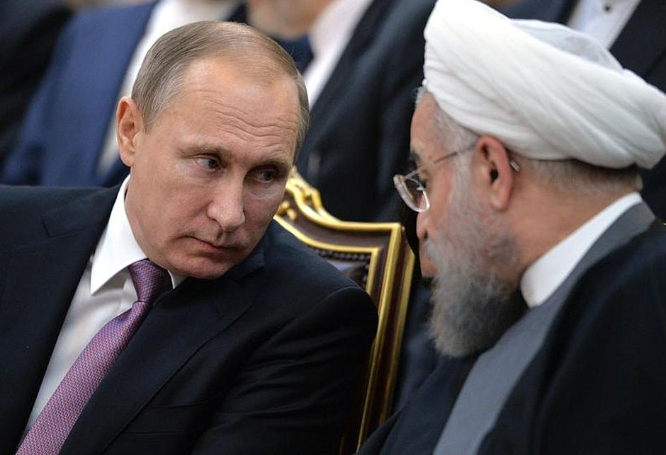 Vladimir Putin - Hassan Rouhani - Sirija
