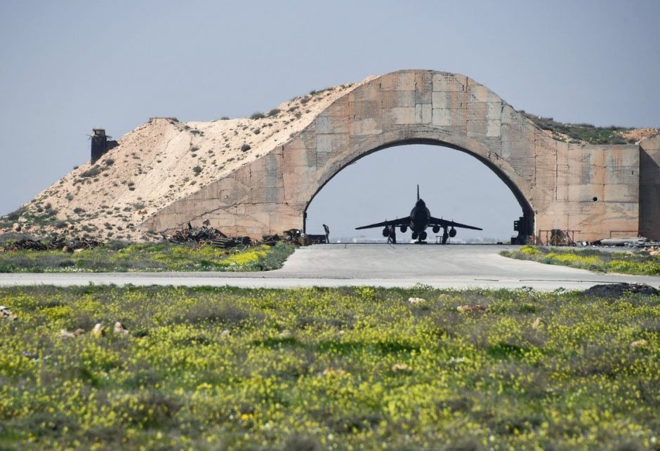 Obnovljena zrakoplovna baza Al-Shayrat - Sirija