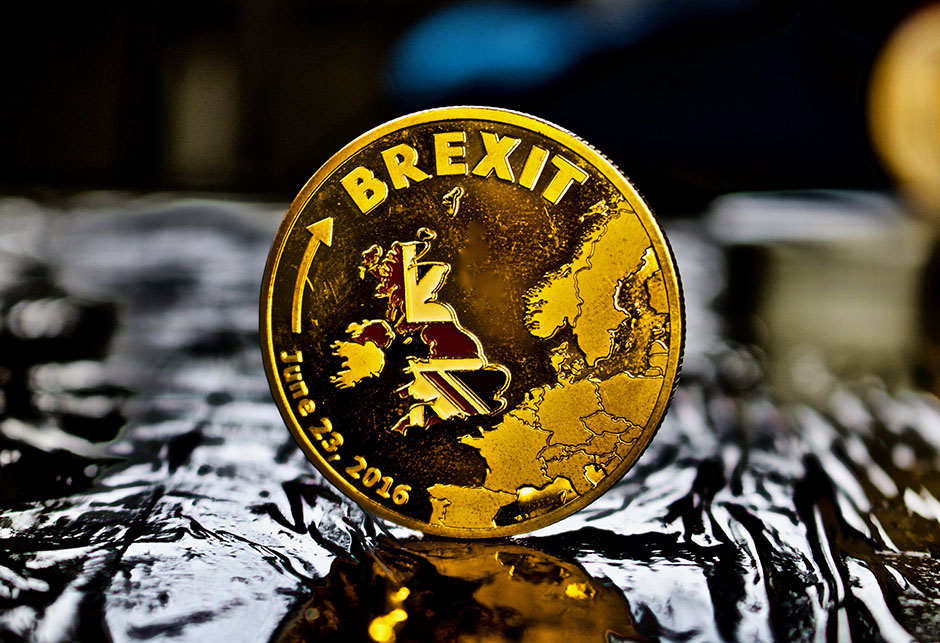 Brexit - zlatni novčić