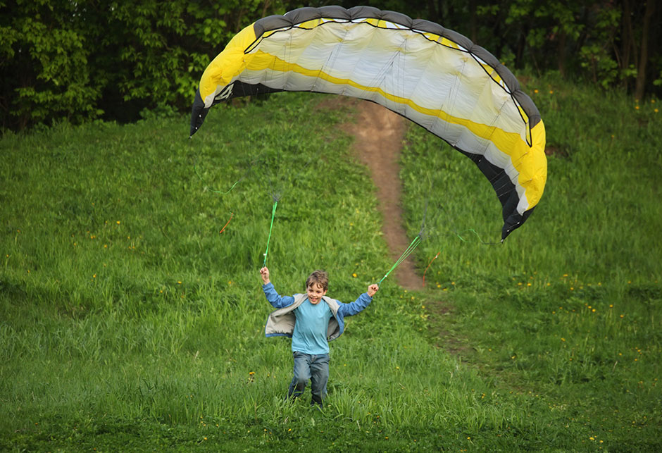 Dječak s padobranom
