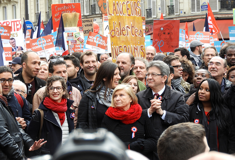 France Insoumise - miting