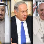 Netanyahu - Salmane - Francis
