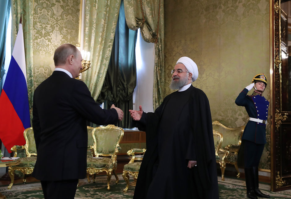 Rouhani - Putin