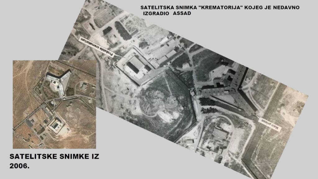 Satelitske snimke zatvora u Damasu