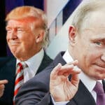 Donald Trump - Vladimir Putin - montaža