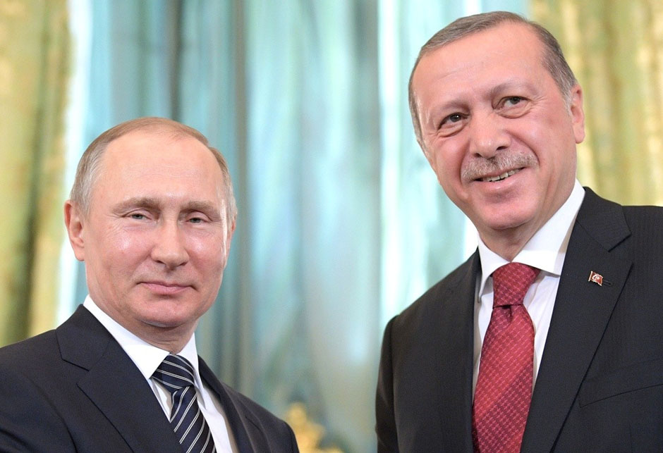 Vladimir Putin - Erdogan - rukovanje - Turski tok
