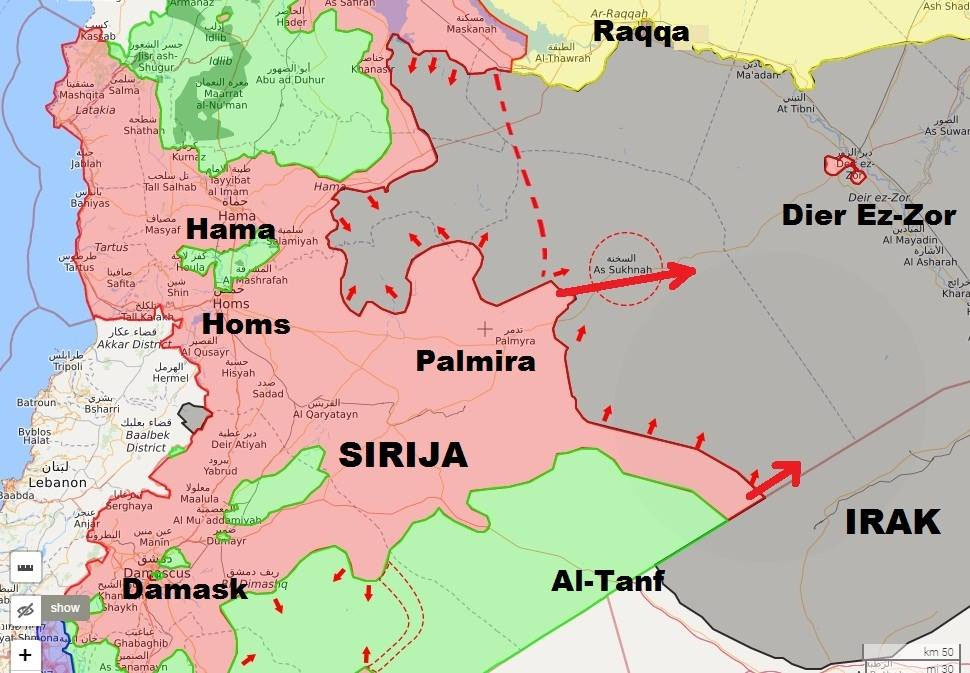 Stanje u Siriji - 12. 06. 2017.