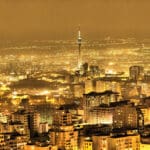 Teheran noću
