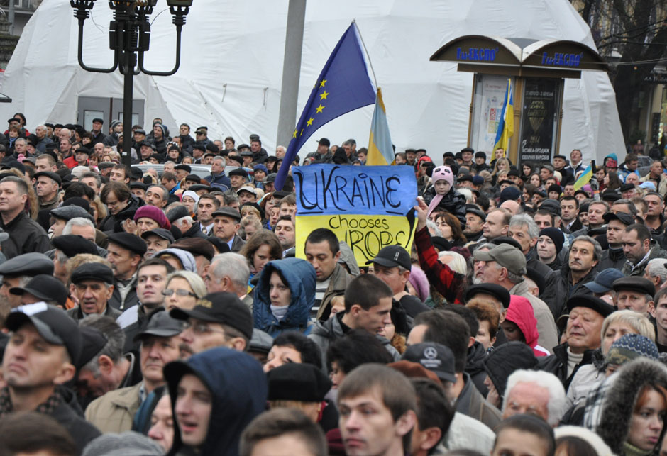 Ukrajina bira Europu