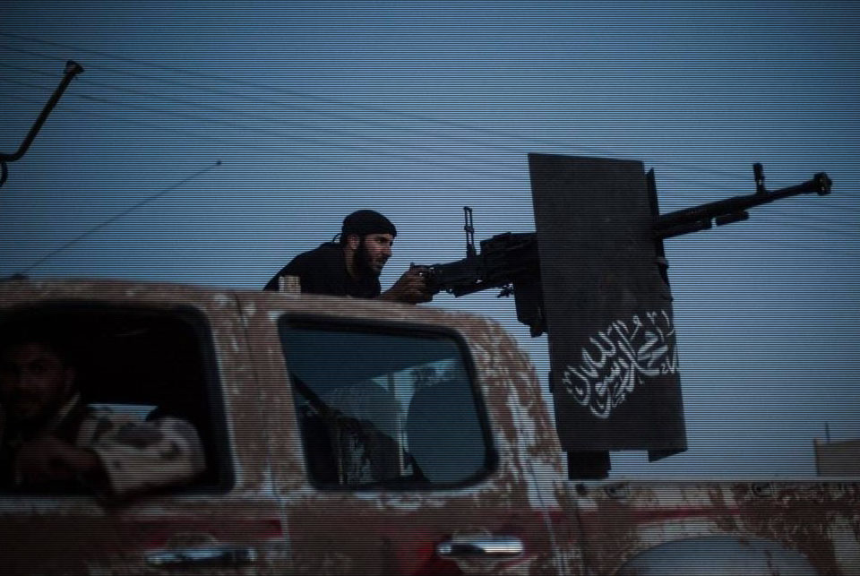 Teroristi na kamionu u Siriji