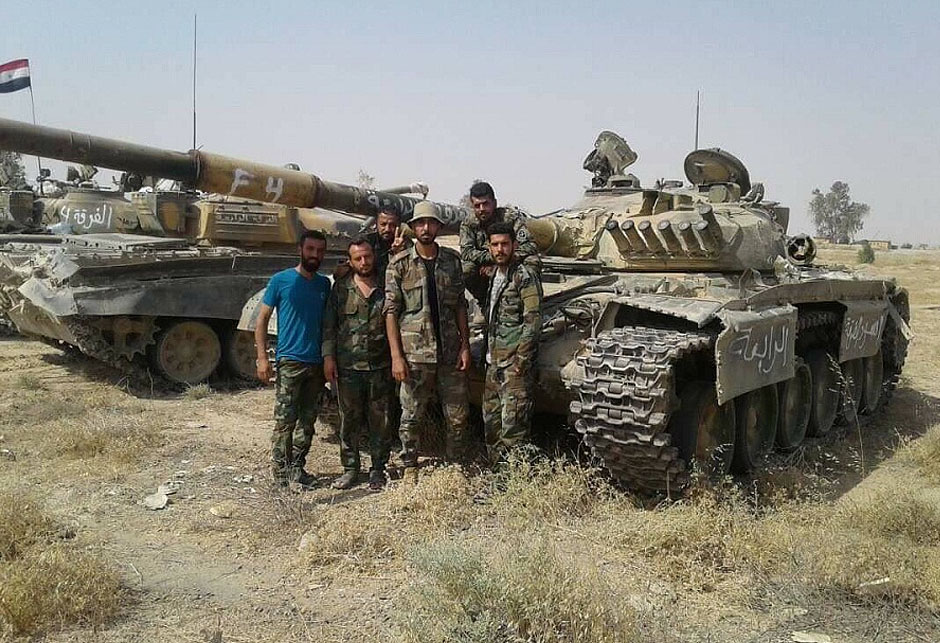 Sirijska vojska prelazi Eufrat