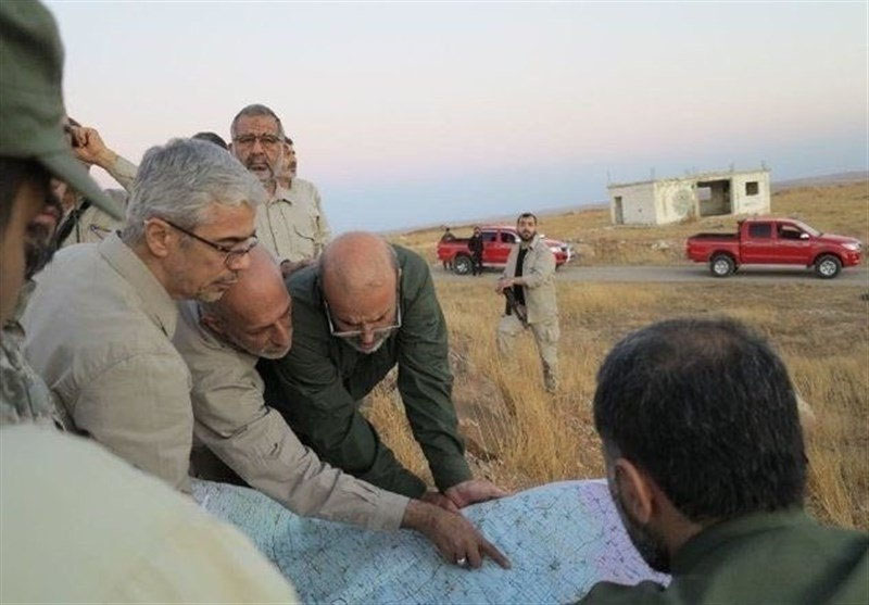 Iranski general Mohammed Bagheri u inspekciji vojnih položaja proiranskih milicija na sjeveru Sirije