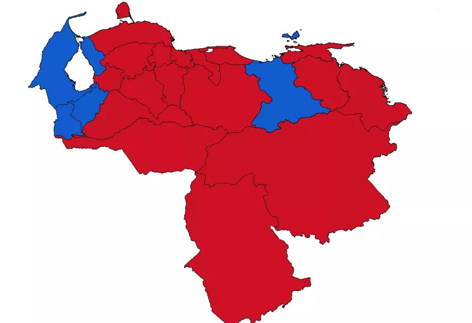 Rezultati izbora u Venezueli