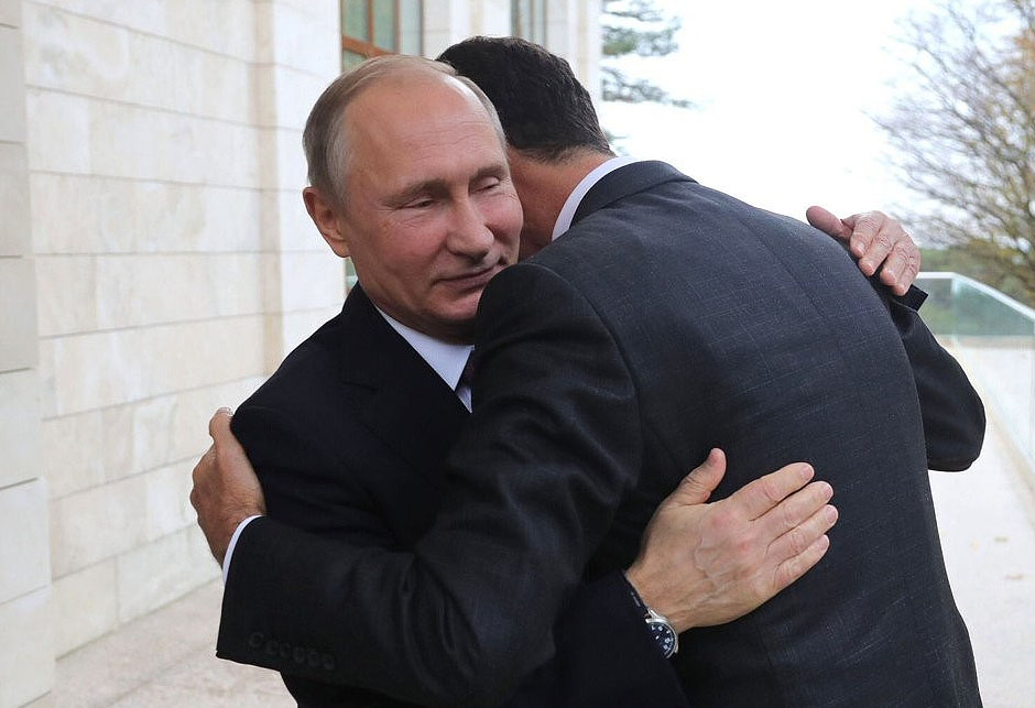 Assad i Putin prisni doček