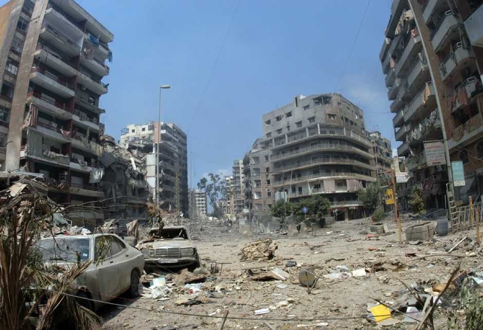 Beirut Lebanon bombardovanje 2006