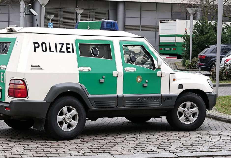 Njemačko policijsko auto