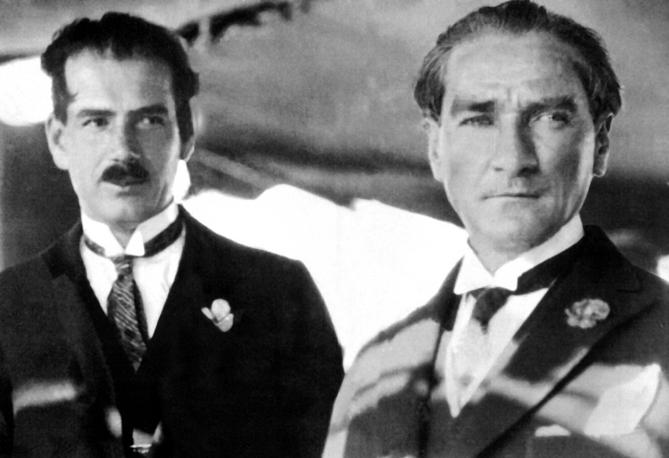 Rusen Esref and Mustafa Kemal