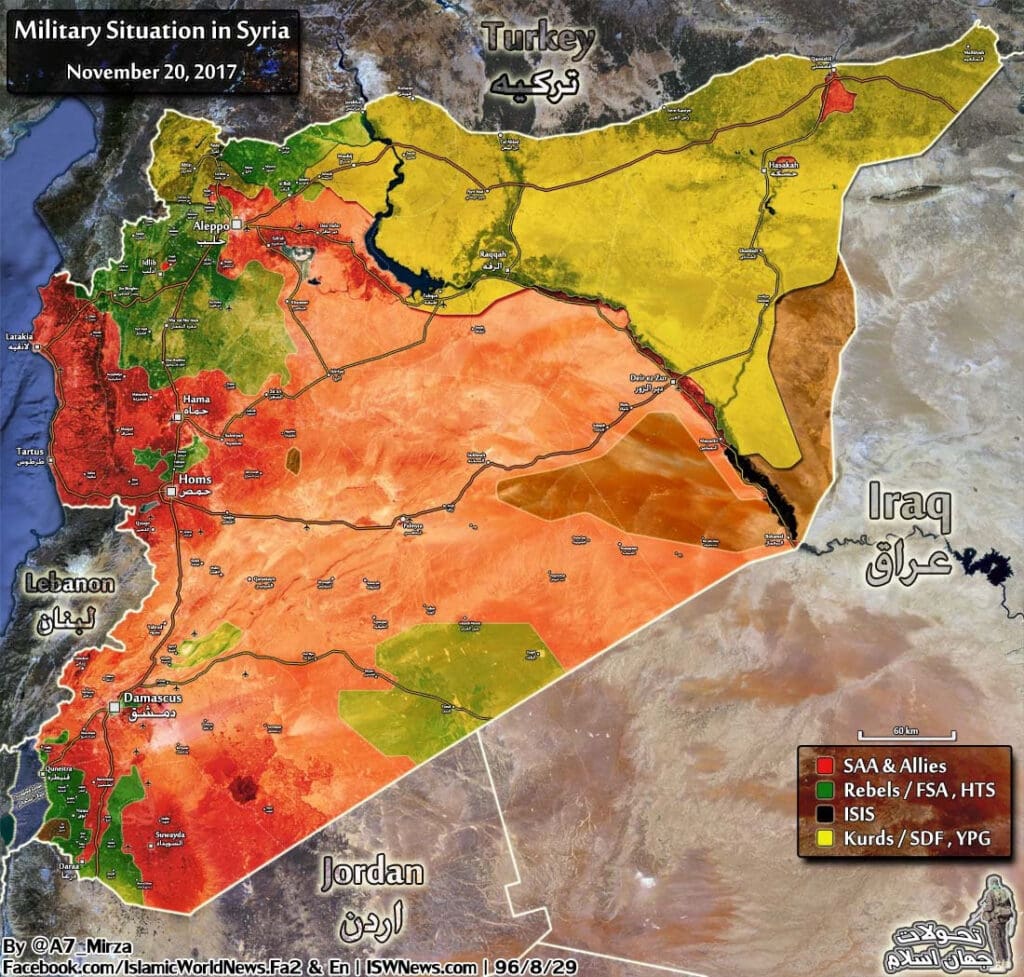 Stanje u Siriji 21. 11. 2017