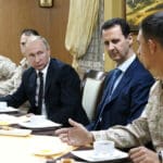 Putin i Assad na sastanku u bazi