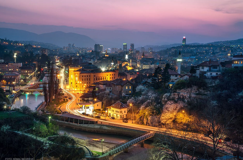 Sarajevo s Hafine verande - Kemal Bećirević