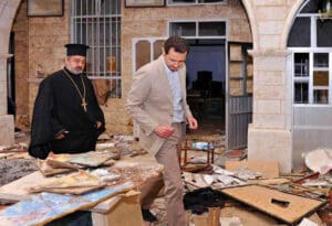Devastirana crkva u Siriji