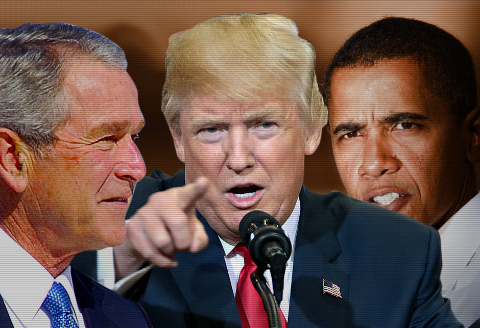 Bush - Trump - Obama