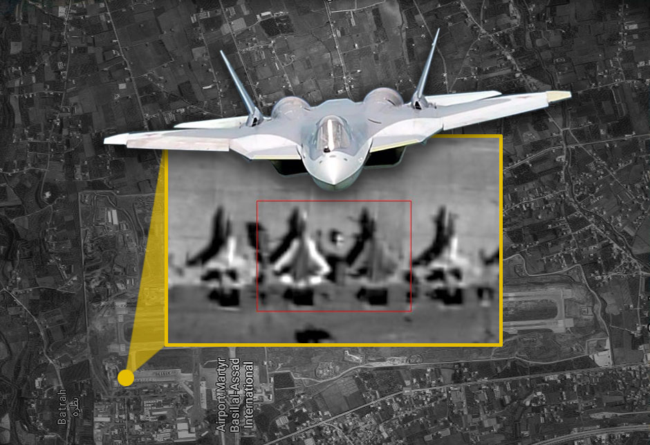 SU-57 - snimljen u bazi