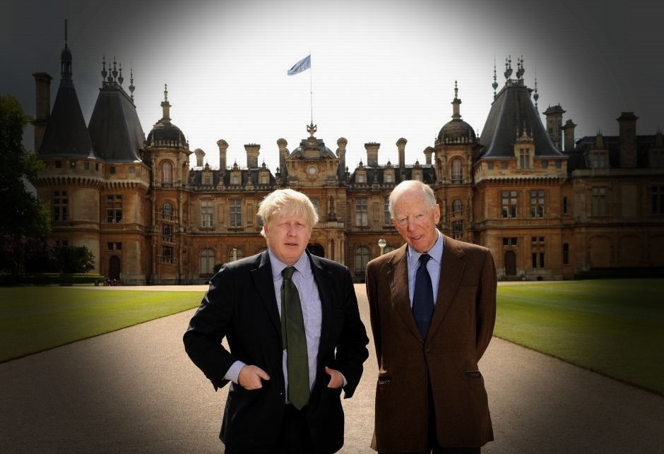 Boris Johnson i lord Rothschild
