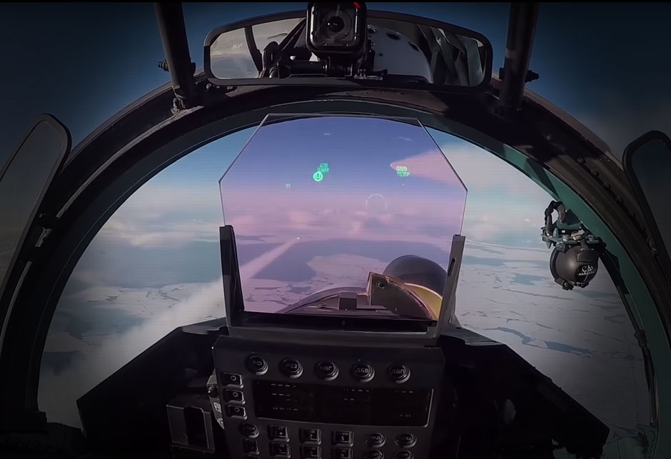 Ispaljivanje navođenih raketa zrak zrak