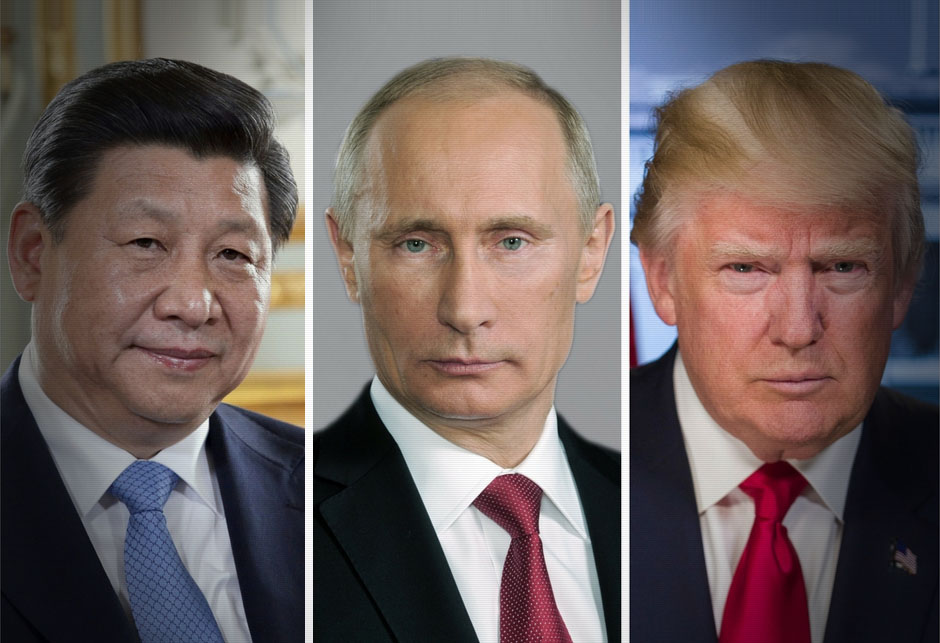 Peking - Moskva - Washington - Kina - Rusija - Sjedinjene Države - Novi svjetski poredak