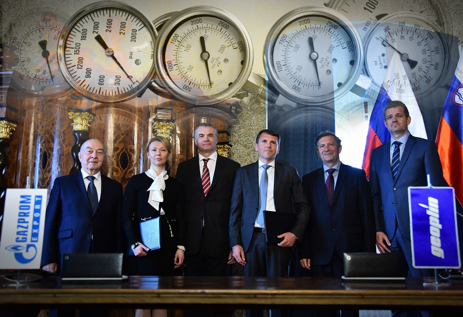 Gazprom i Slovenija potpisali petogodišnji ugovor o isporuci ruskog plina 1