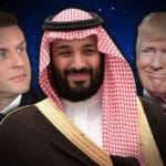 Macron - Salman - Trump