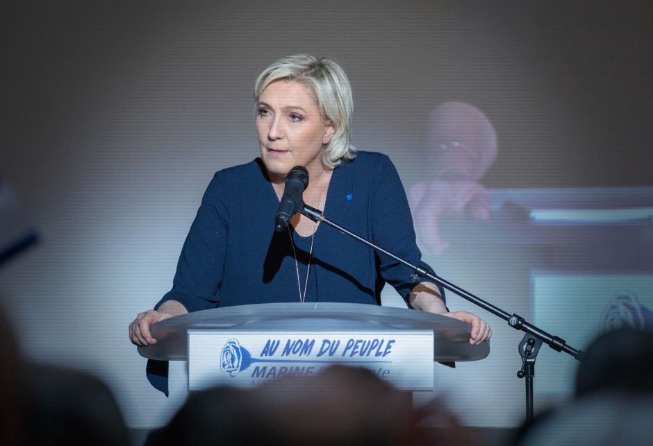 Marine Le Pen - reakcija