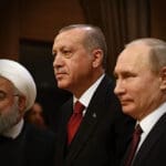 Rohani - Erdogan - Putin