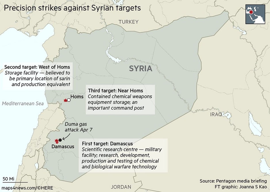 Sirija - preciznost napada u Siriji