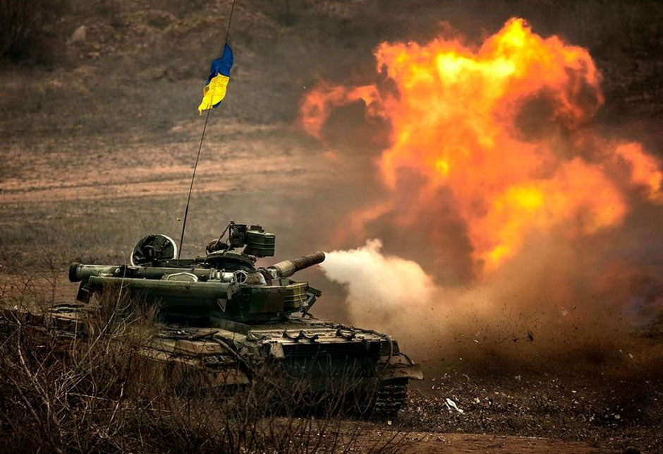 Tenk u Ukrajini T-64