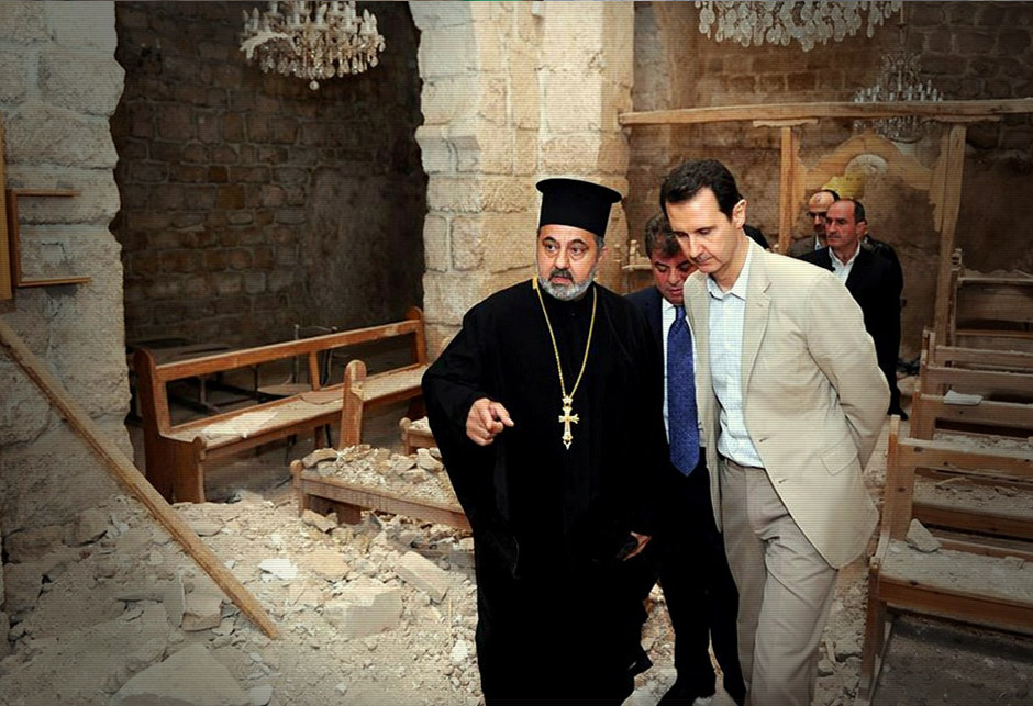 Uskrs u Siriji - Bashar Al Assad u Aleppou