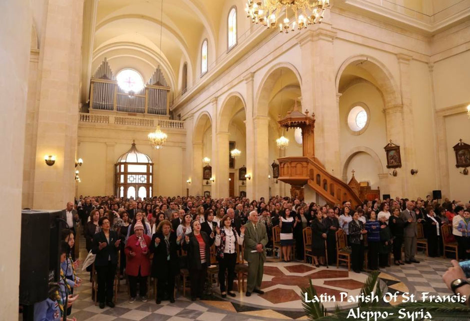 Uskrs u Siriji u Aleppou - Misa