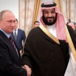 Mohammad bin Salman i Vladimir Putin