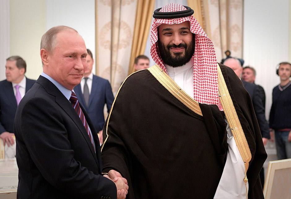 Mohammad bin Salman i Vladimir Putin