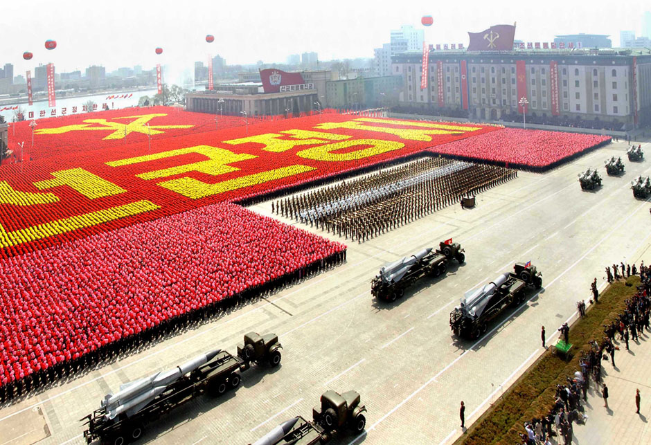 Sjeverna Koreja - parada