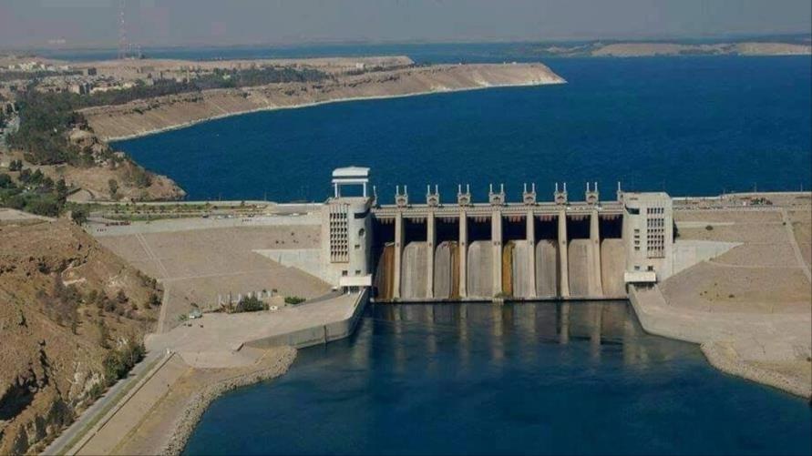 Tabqa hidroelektrana sirija