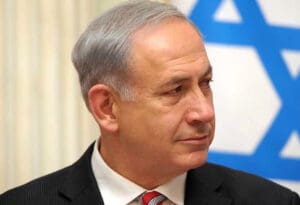 Benjamin Netanyahu - zastava - Rusija