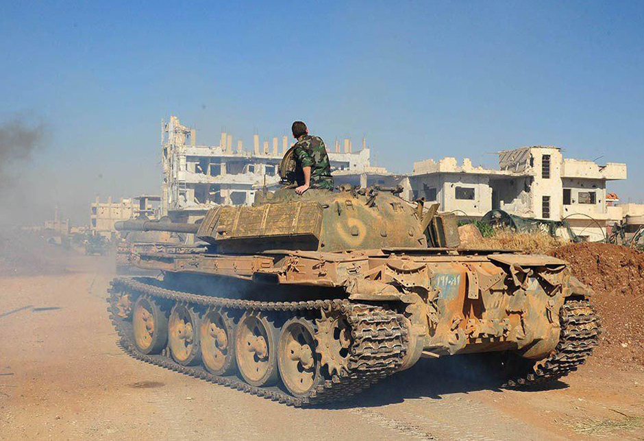 T-55 tenk Sirija