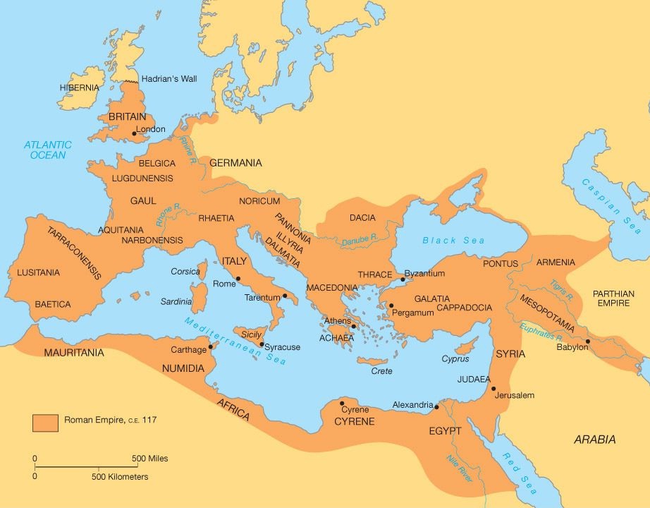 Rimsko carstvo granice