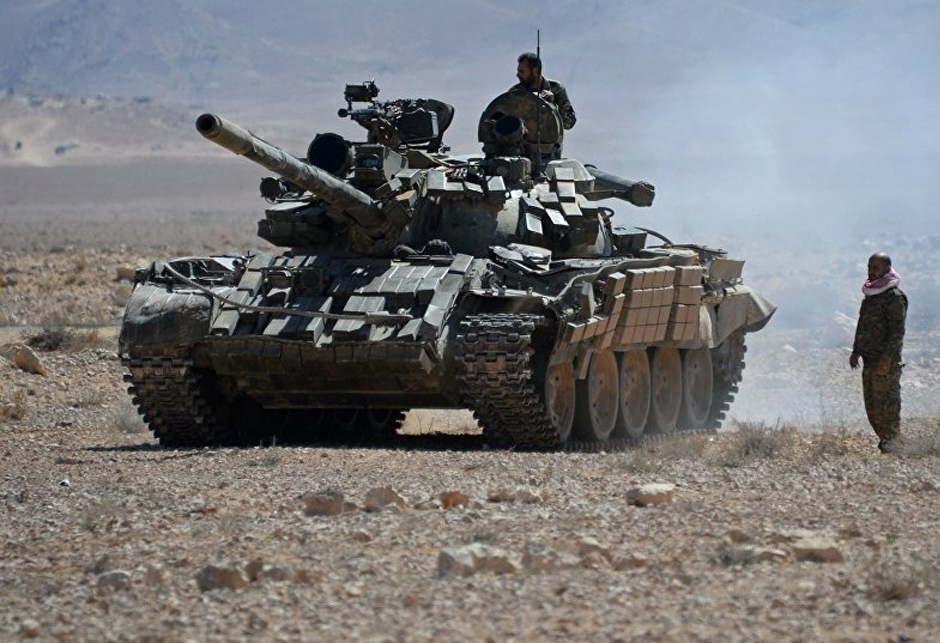 sirija tenk T-62
