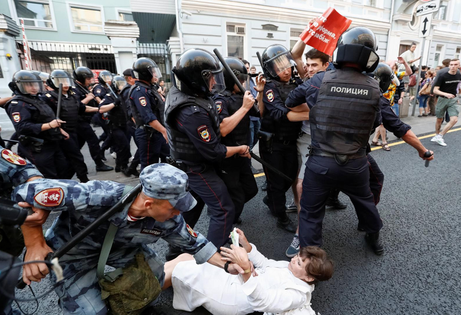 Protesti rusija