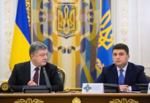 Petro Poroshenko i Vladimir Groisman