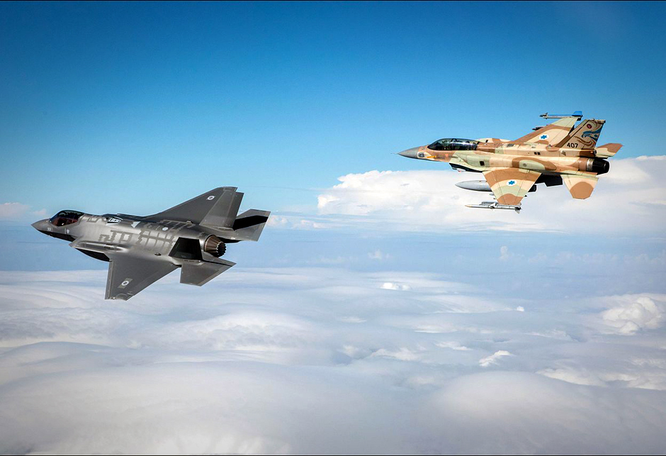 IAF F-35I F-16I