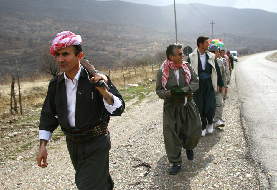 kurdski borci irak kurdistaan